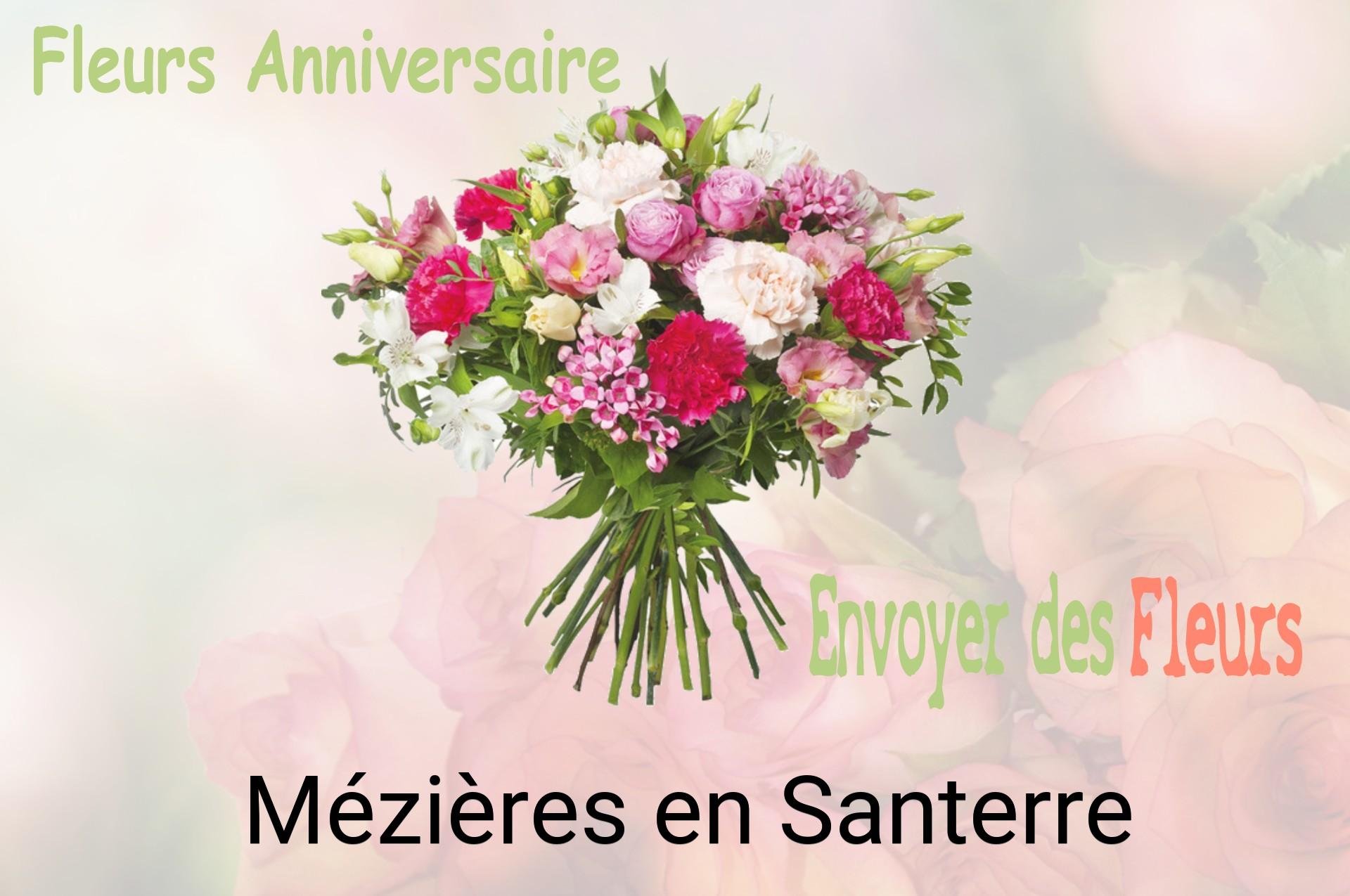 Bouquet de fleurs d’anniversaire livré à Mézières-en-Santerre